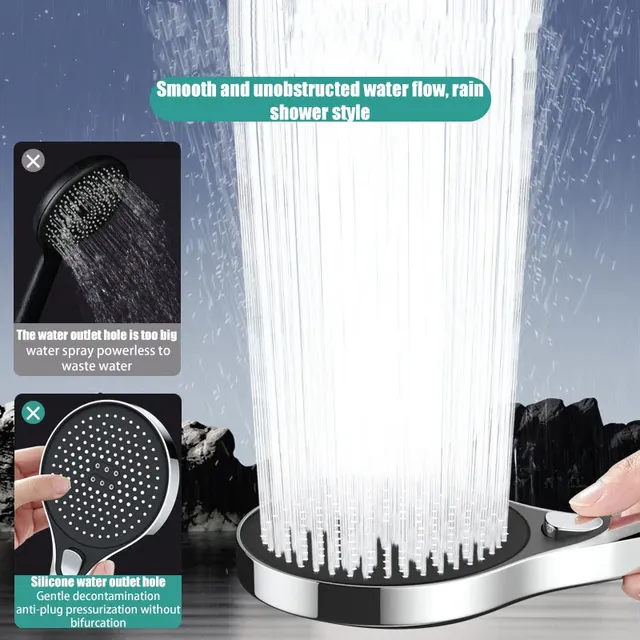 Pommeau de douche 3 modes – vue 5