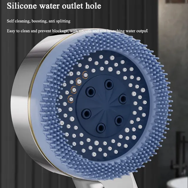 Pommeau de douche multifonctionnel filtré suralimenté – vue 5