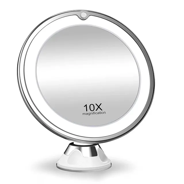 Miroir cosmétique grossissant 10X