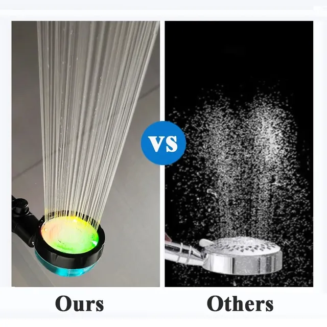 Pommeau de douche à affichage numérique de la température – vue 3