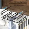 Support organisateur suspendu sous placard de cuisine… – vue 4