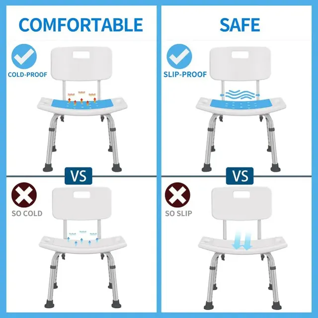 Coussin siège bain EVA antidérapant bleu adhésif dessous… – vue 5