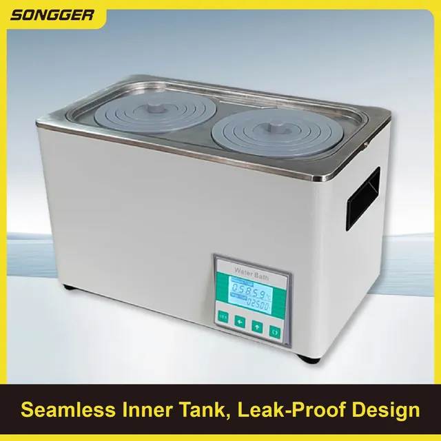 Bain thermostatique laboratoire acier inox 304 compact… – vue 3