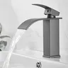 Robinet de lavabo cascade moderne en acier inoxydable – vue 5