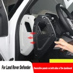 Panneaux latéraux de tableau de bord pour Land Rover Defender, panneaux décoratifs 90/110/130 des deux côtés de la Console centrale 2020 – 2024