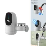 DIDI 3000W chauffe-eau électrique instantané robinet affichage numérique chauffage robinet chauffe-eau pour robinet de salle de bains