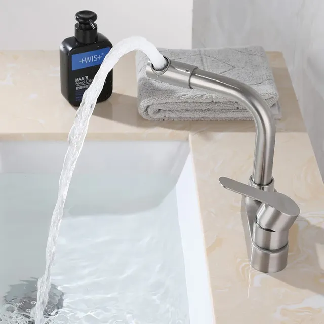 Robinet de bassin en acier inoxydable 304 – vue 3