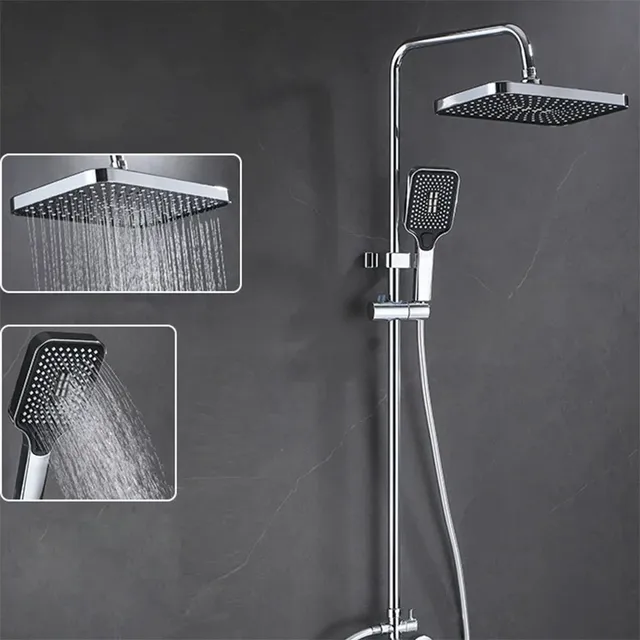 Pommeau de douche de pluie à grand panneau de 12…
