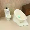 Baignoire Miniature pour maison de poupée – vue 4