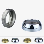 Gland de bobine de cuivre et tasse décorative, couvercle de bol, accessoires de remplacement, accessoires de bassin de cuisine