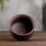 Pots de fleurs en céramique et porcelaine violette – vue 2