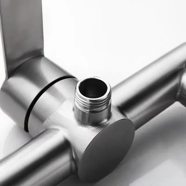Robinet de douche de salle de bains en acier inoxydable… – vue 4