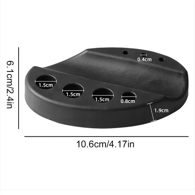 Support ovale en Silicone pour cosmétiques – vue 6