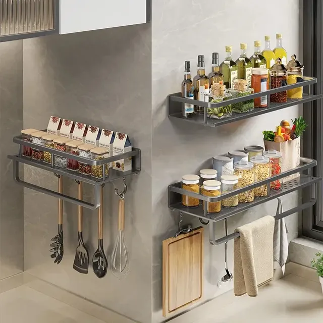 1 PC support de cuisine multifonctionnel support de… – vue 2