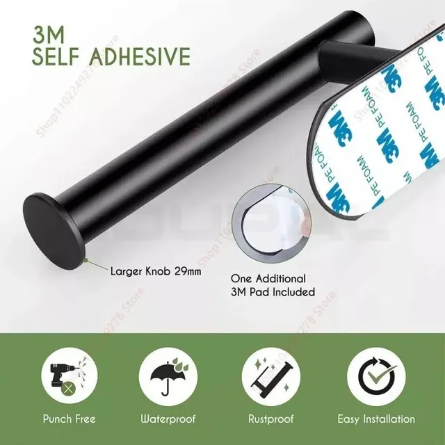 Porte-serviettes pour salle de bain – vue 5