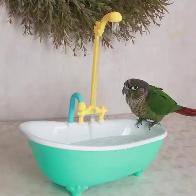 Baignoire automatique intelligente pour perroquets – vue 2