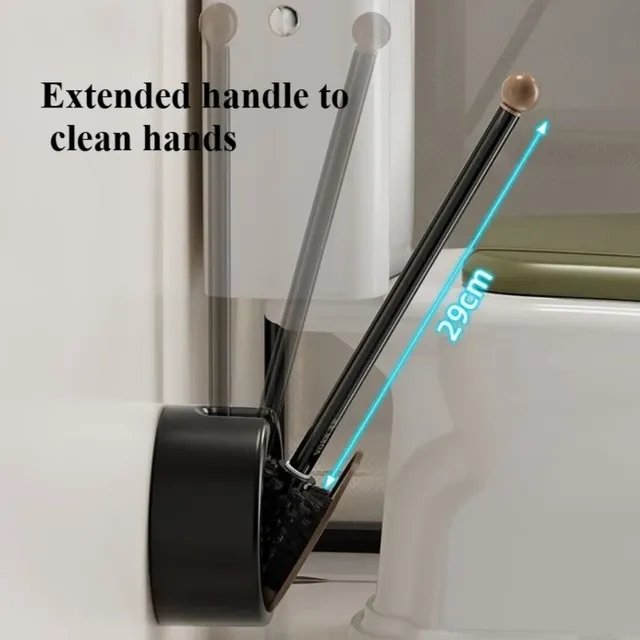 Brosse de toilette murale sans poinçonnage – vue 4