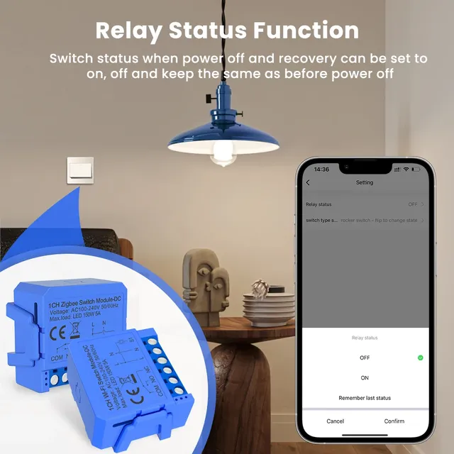 AVATTO Tuya Zigbee/WiFi commutateur intelligent… – vue 4