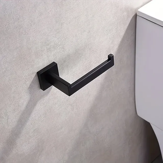 Porte papier toilette mural acier inoxydable bronze… – vue 6