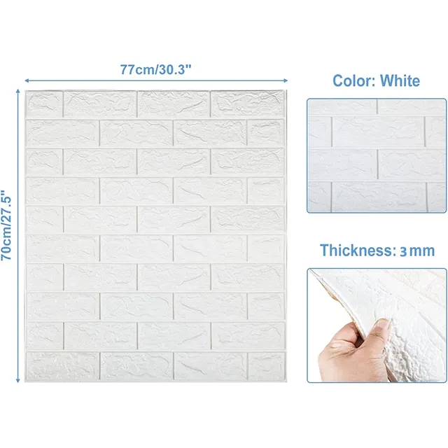 Panneaux muraux 3D pour décoration intérieure – vue 2