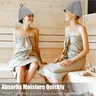 Chapeau de Sauna en laine pour hommes et femmes – vue 5