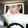 Miroir de vanité pare-soleil de voiture LED – vue 1