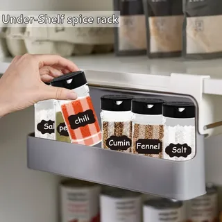 Étagère à épices de cuisine auto-adhésive