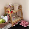 Étagère de rangement en bois pour cuisine – vue 4