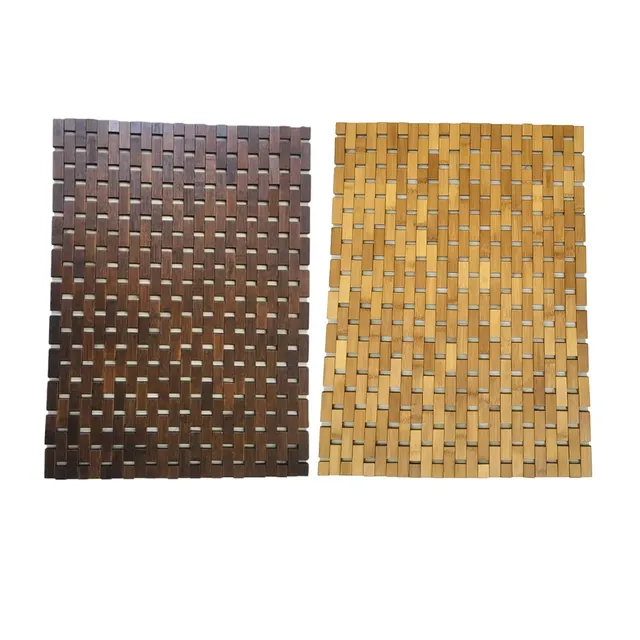 Tapis de bain en bois de bambou