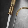 Robinet cuisine antique laiton massif mitigeur monobloc… – vue 6
