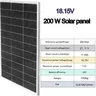 Panneau solaire rigide 200W et panneau solaire… – vue 3