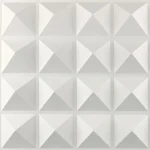 Panneau mural 3D blanc classique, brique en mousse imperméable, autocollant mural Non auto-adhésif en PVC, papier peint de fond moderne pour salon