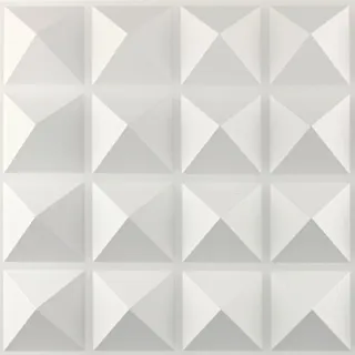 Panneau mural 3D blanc classique
