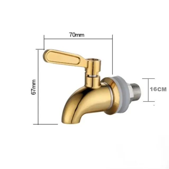 Robinet distributeur de boissons or Rose – vue 5