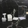 Ensemble salle bain miniature maison poupée echelle125… – vue 4