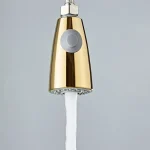 Tête de robinet de cuisine G1/2, buse de douche extractible, pulvérisateur, robinet d&rsquo;évier de salle de bains, accessoire de remplacement, aérateur de tête argent/or/ORB