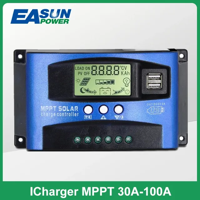 Contrôleur de charge MPPT pour panneaux solaires