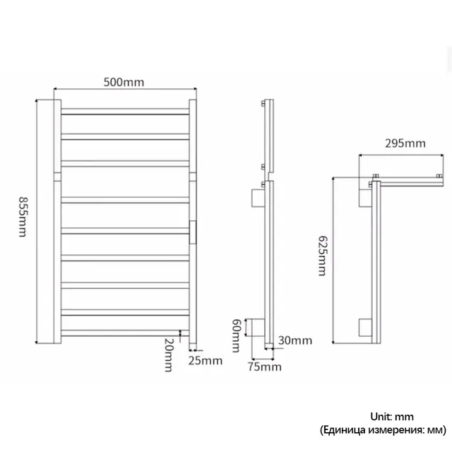 Secheserviettes mural acierinoxydable orbrosse… – vue 6