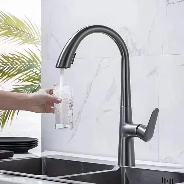 Robinet de lavabo en laiton – vue 3