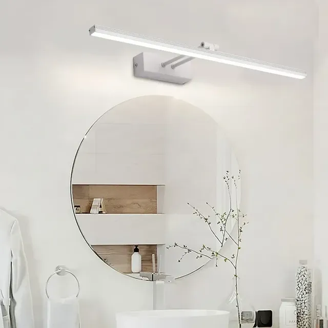 Miroir de salle de bain étanche avec lumière LED – vue 3
