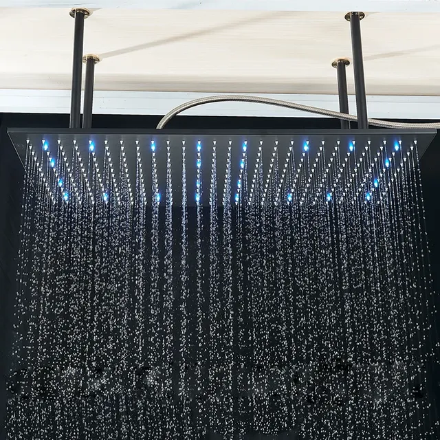 Pommeau de douche chaud et froid à LED – vue 3