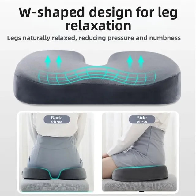 Coussin de siège ergonomique pour hémorroïdes