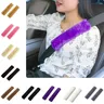 Juste de ceinture de sécurité de voiture en peau de mouton – vue 1