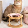 Distributeur de nourriture bol en céramique pour chat – vue 4