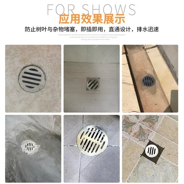 Couvercle de Drain de sol rond pour toit de Drainage de… – vue 2