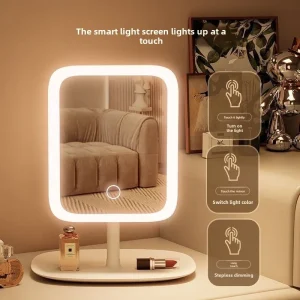 LED internet célébrité maquillage miroir remplir lumière miroir avec lumière étudiant dortoir bureau portable maquillage miroir maison maquillage LED internet célébrité maquillage miroir remplir lumière miroir avec lumière étudiant dortoir bureau portable maquillage miroir maison maquillage