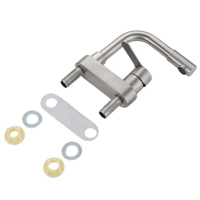 Robinet de bassin en acier inoxydable 304 – vue 4