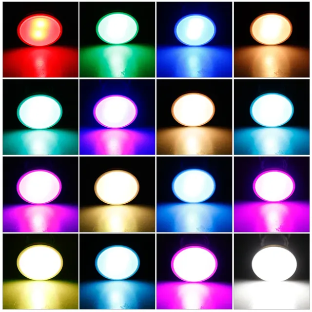 Ampoule LED RGB GU10 10W AC 85-265V – vue 6