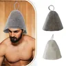 Sauna Anti-chaleur Sauna chapeau épaissir laine feutre… – vue 3