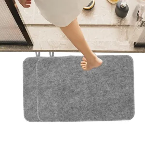 Tapis de Sauna pour Sauna intérieur, 2 housses de siège de Sauna en feutre, accessoires de salle de vapeur, tapis d&rsquo;isolation thermique absorbant l&rsquo;eau, protection de banc